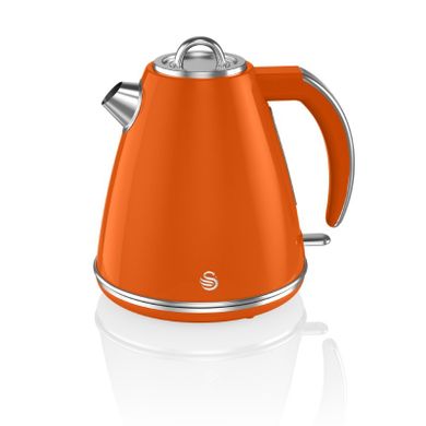 Swan, czajnik elektryczny, Retro, SK19020ON, 3000 W, 1.5 l, pomarańczowy