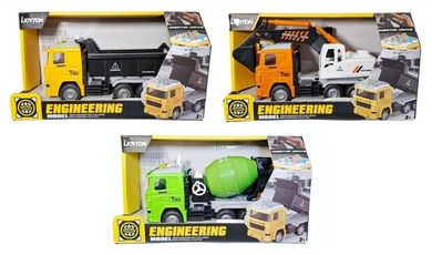 Swede, ciężarówka, pojazd ze światłem i dźwiękiem, 1 szt.