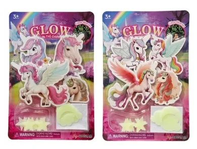 Swede, dekoracje ścienne świecące w ciemności, 1 szt.