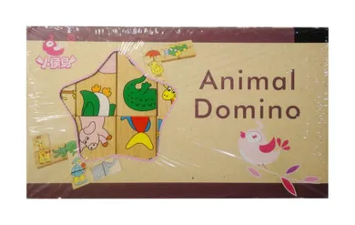 Swede, Domino drewniane, gra familijna, zwierzęta