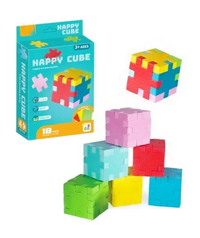 Swede, klocki kostka, 18 elementów