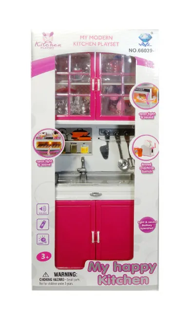 Swede, kuchnia z akcesoriami, zestaw dla lalek