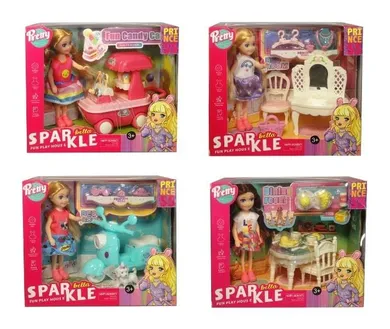 Swede, lalka z akcesoriami