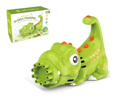 Swede, maszyna do baniek mydlanych, dinozaur