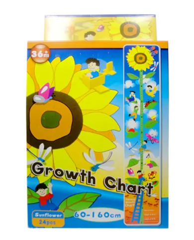 Swede, miarka, puzzle, słonecznik, 24 elementy