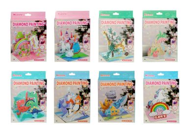 Swede, mozaika diamentowa, scena 3D