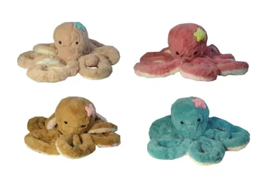 Swede, Ośmiornica, maskotka z silikonowymi przyssawkami, 45 cm, 1 szt.