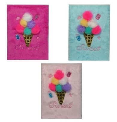Swede, pamiętnik pluszowy, lody, 1 szt.