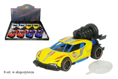 Swede, pojazd z funckją dymu