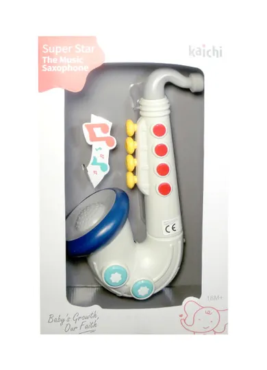 Swede, saksofon ze światłem i muzyką