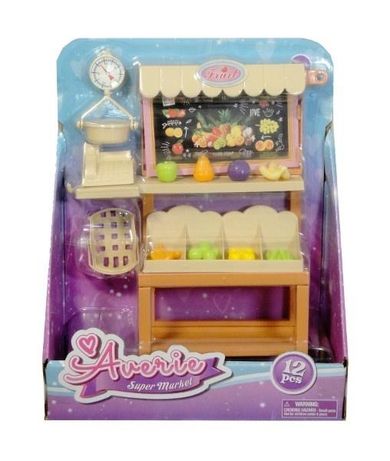 Swede, stoisko z warzywami, akcesoria dla lalki