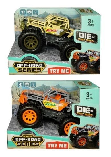 Swede, terenówka, pojazd ze światłem i dźwiękiem, 1 szt.