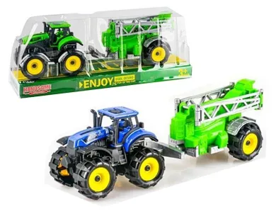 Swede, traktor, pojazd rolniczy z przyczepą, 1 szt.