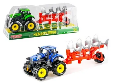 Swede, traktor, pojazd rolniczy z przyczepą, 1 szt.