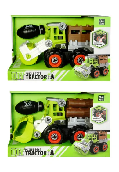 Swede, traktor z załadunkiem, pojazd rolniczy do skręcania