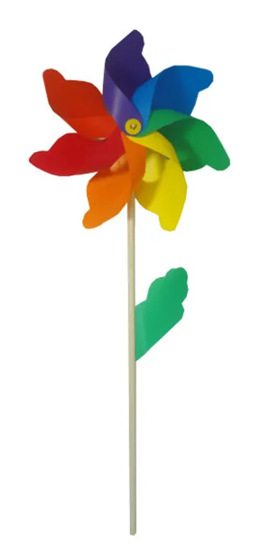 Swede, wiatraczek z drewnianą rączką, 110 cm