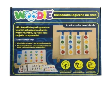 Swede, Woodie, drewniana układanka logiczna na czas
