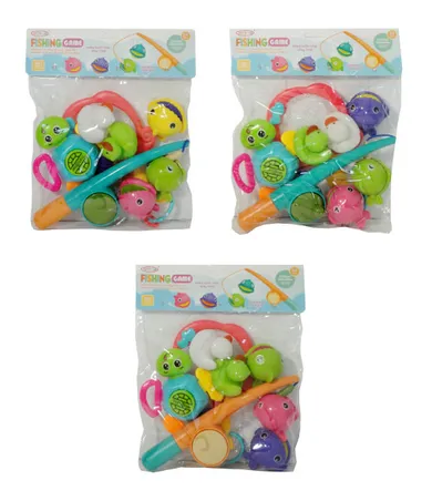 Swede, zabawka do kąpieli, wędka z rybkami, 1 szt.
