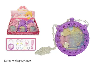 Swede, zestaw akcesoriów do włosów w torebce, gumki z grzebieniem