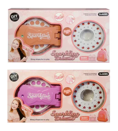 Swede, zestaw kreatywny z maszynką do nawlekania koralików na włosy