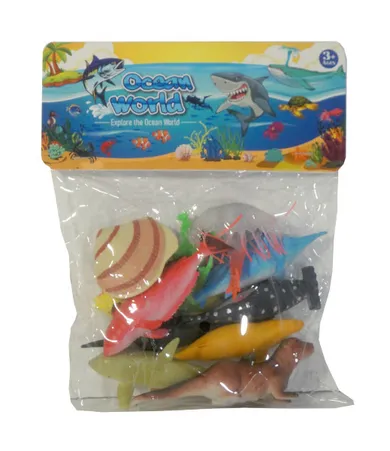 Swede, zwierzęta morskie, zestaw figurek