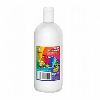 Sweet Colours, farba plakatowa, biała, 500 ml