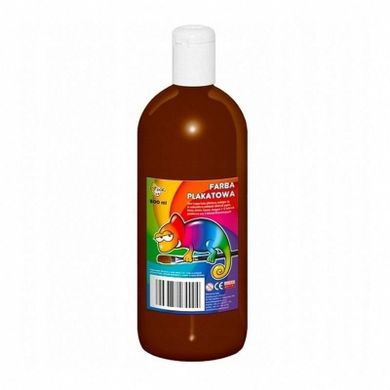 Sweet Colours, farba plakatowa, ciemnobrązowa, 500 ml