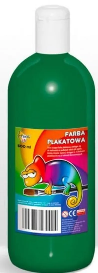 Sweet Colours, farba plakatowa, ciemnozielona, 500 ml