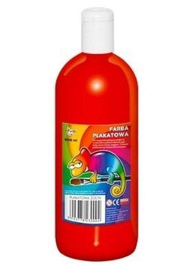 Sweet Colours, farba plakatowa, czerwona, 500 ml