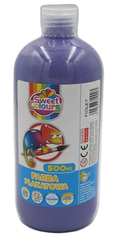 Sweet Colours, farba plakatowa, fioletowa, 500 ml