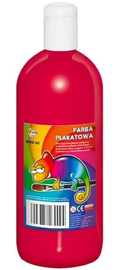 Sweet Colours, farba plakatowa, rubinowa, 500 ml