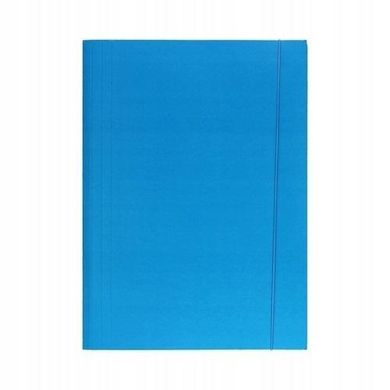 Sweet Colours, teczka z gumką, A4, niebieska, 1 szt.