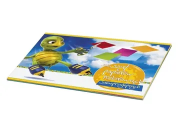 Sweet Colours, zeszyt papierów kolorowych, samoprzylepny, A4