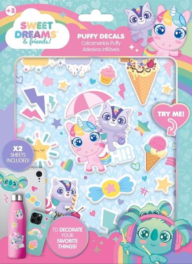 Sweet Dreams, naklejki do dekorowania