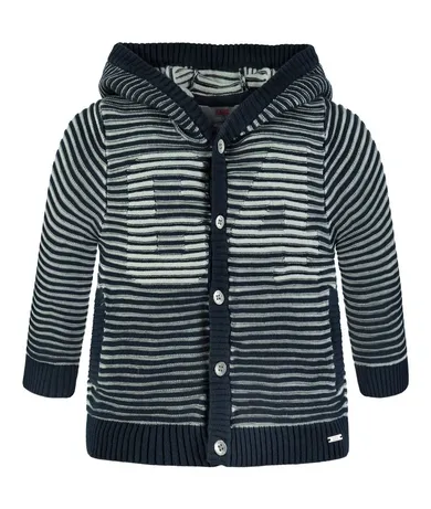 Sweter chłopięcy z kapturem, rozpinany, mix, Kanz