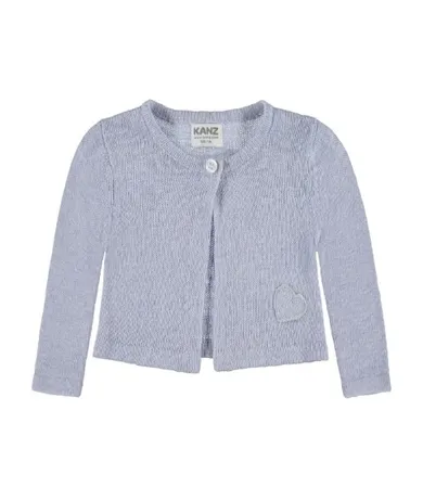 Sweter dziewczęcy, niebieski, Kanz