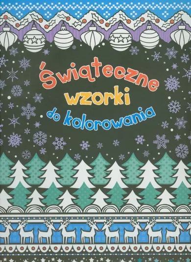 Świąteczne wzorki do kolorowania