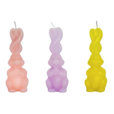 Świeczka zajączek, pastel