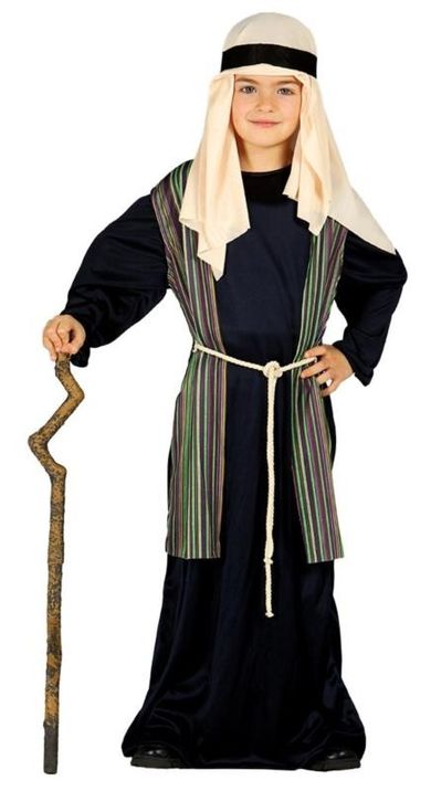 Święty Józef, strój dla dziecka, czarny, 122/128