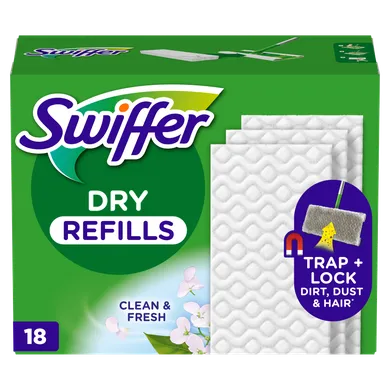 Swiffer, ściereczki do kurzu, do podłóg, 18 szt.
