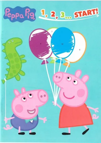 Świnka Peppa 1, 2, 3... start!