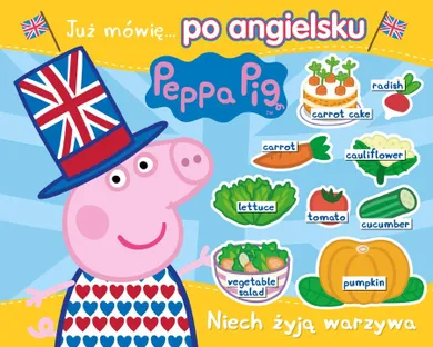 Świnka Peppa. Angielski z Peppą. Niech żyją warzywa