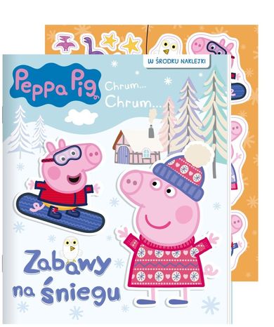 Świnka Peppa. Chrum... Chrum… Zabawy w śniegu