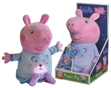 Świnka Peppa, George, maskotka interaktywna