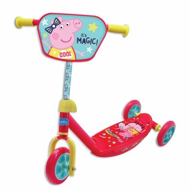 Świnka Peppa, hulajnoga trzykołowa