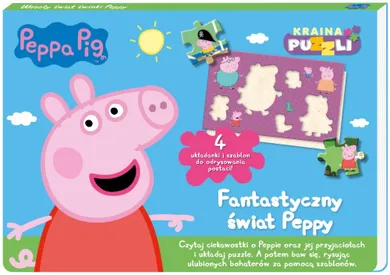 Świnka Peppa. Kraina puzzli. Fantastyczny świat Peppy