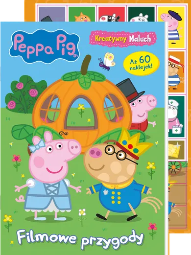 Świnka Peppa. Kreatywny maluch. Filmowe przygody