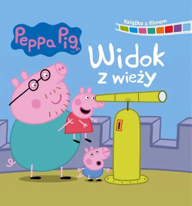 Świnka Peppa. Książka z filmem. Widok z wieży + DVD
