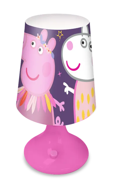 Świnka Peppa, lampka biurkowa, 18-9 cm