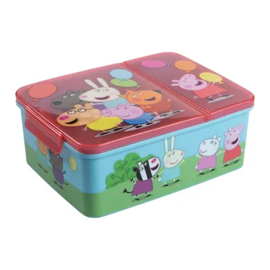 Świnka Peppa, lunchbox, trzyczęściowy